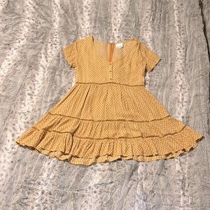 Yellow Short Sundress